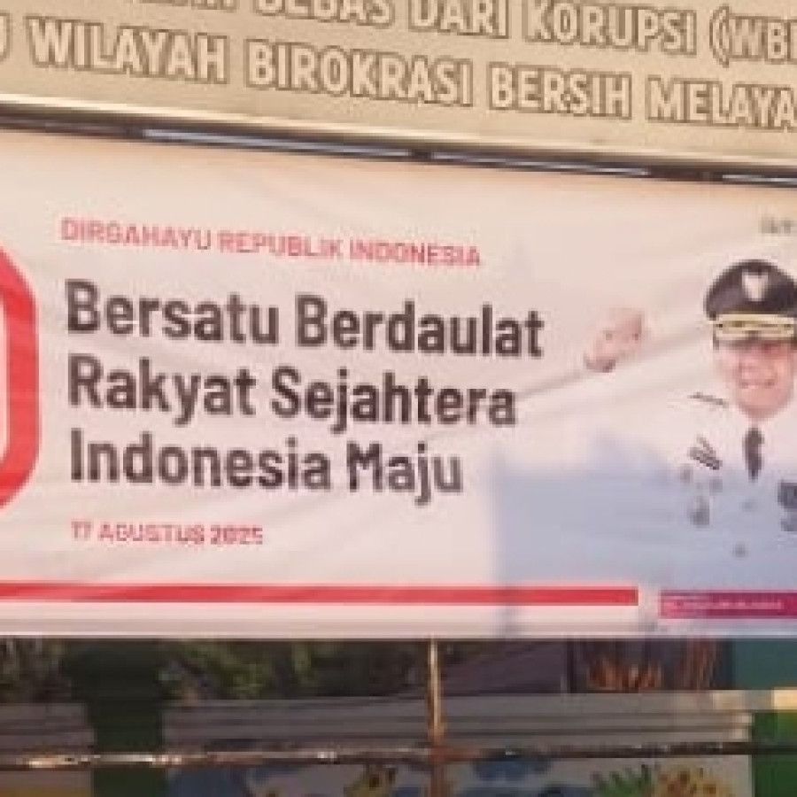 spanduk HUT RI