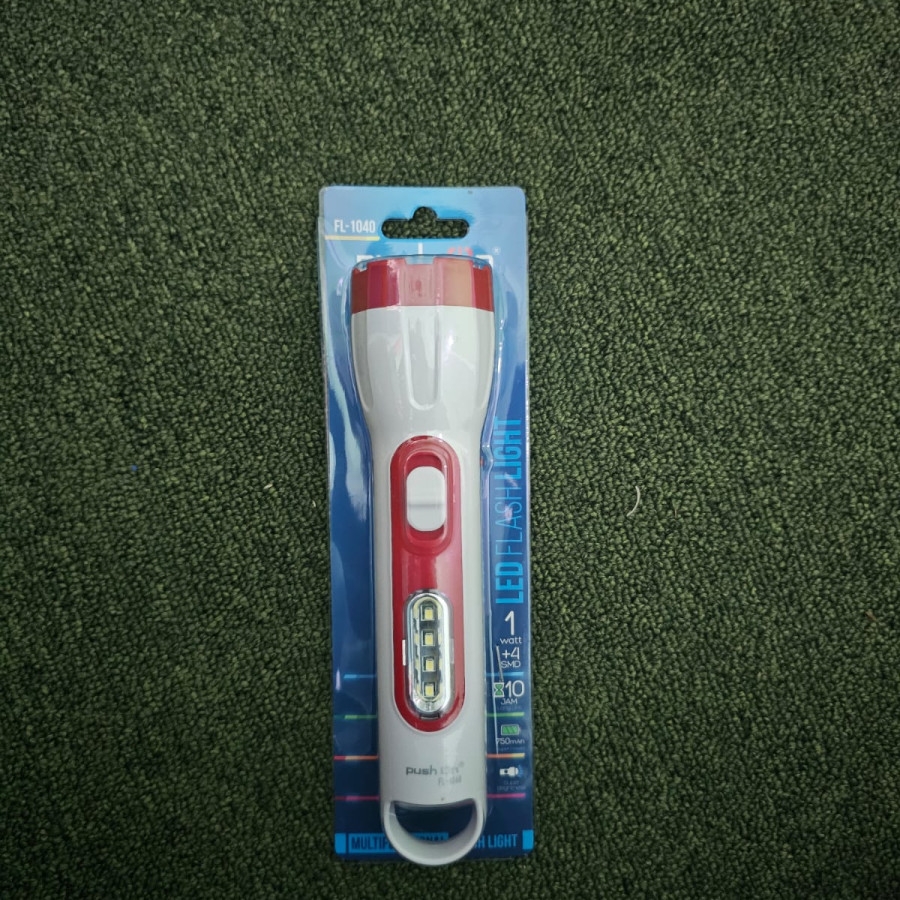 Senter led Multifungsi - samping