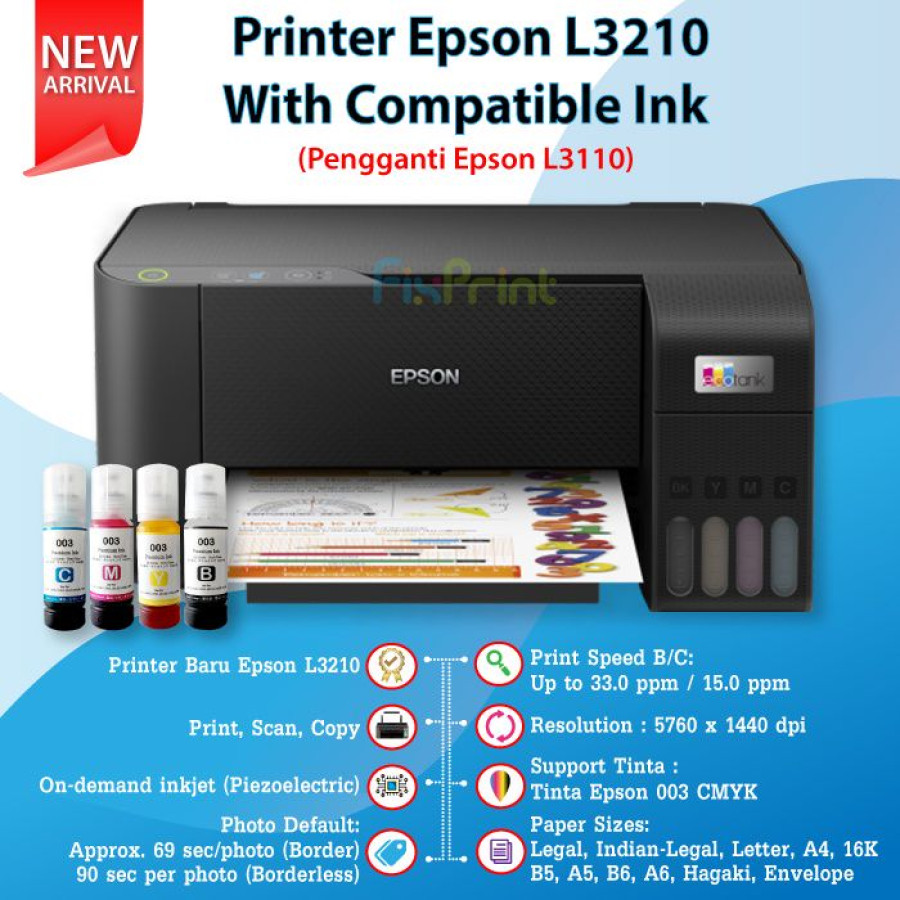 PRINTER EPSON ECOTANK L3210