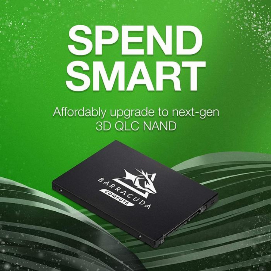 SSD Barracuda Seagate 240GB 3D NAND 2.5" SATA - samping