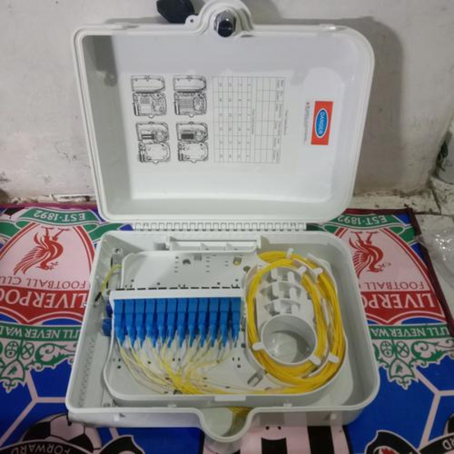 Jasa Pemasangan ODF Fiber Optik 12 Core