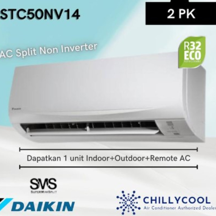 AC Daikin 2 pk Thailand Standard