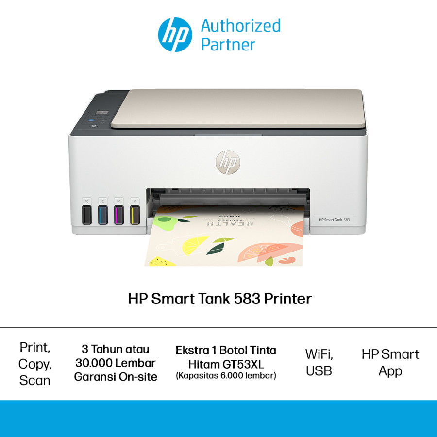 HP Smart Tank 583 Wireless All-in-One Printer
