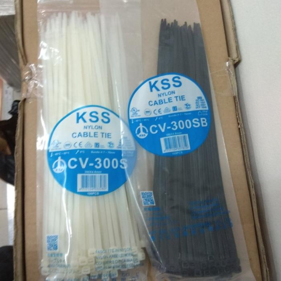 Kabel Ties Merk KSA 30mm 100Pcs