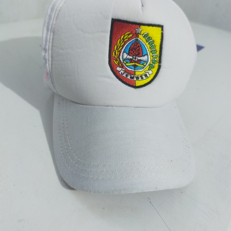 Topi Logo Pemkab Jember Ukuran Allsize - depan