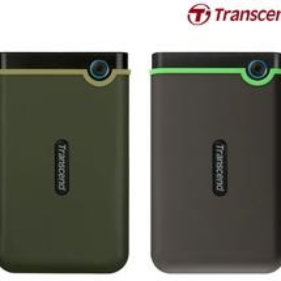 Transcend 25M3 1TB - HDD / Hardisk / Harddisk External 2.5" Shockproof - depan