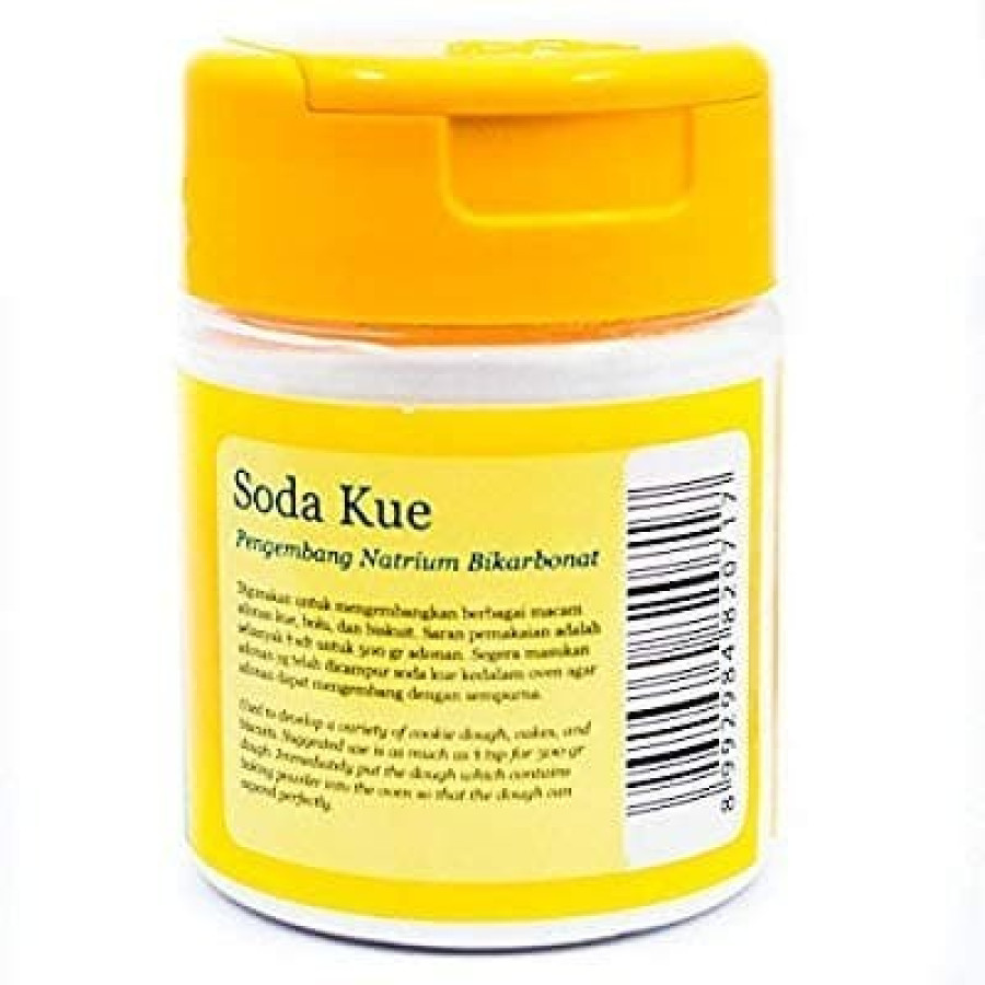 Soda Kue Koepoe Koepoe/ kupu kupu Berat Bersih : 81g - samping