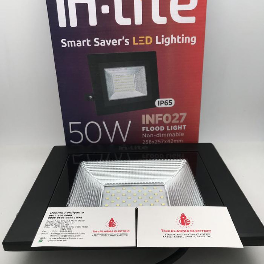 LAMPU SOROT 50W INSF027 IN-LITE (INLITE-MKT) 8997213203286