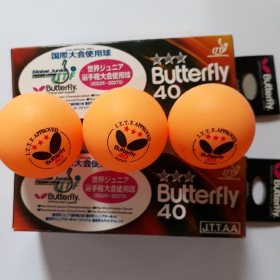 Bola Tenis Meja isi 3 butterfly