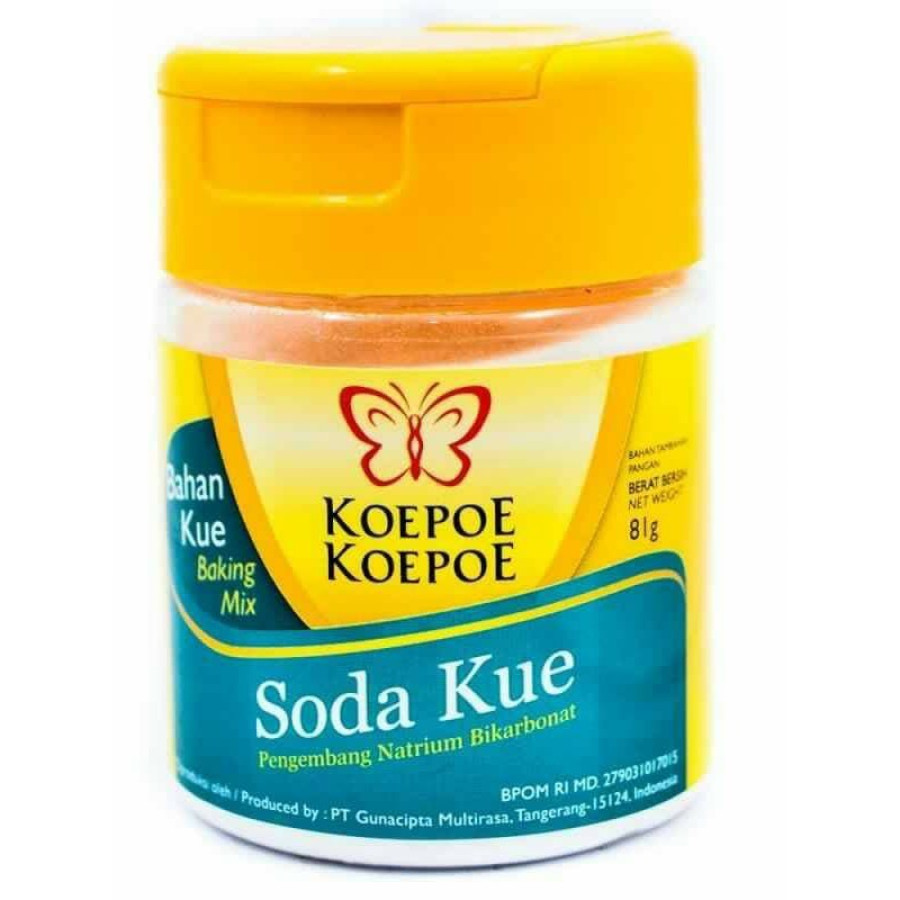 Soda Kue Koepoe Koepoe/ kupu kupu Berat Bersih : 81g - utama