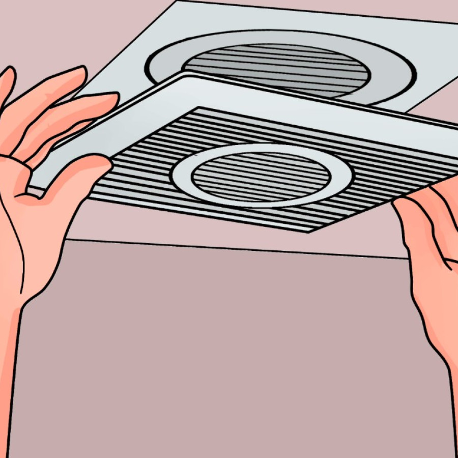 INSTALASI PEMASANGAN EXHAUST FAN