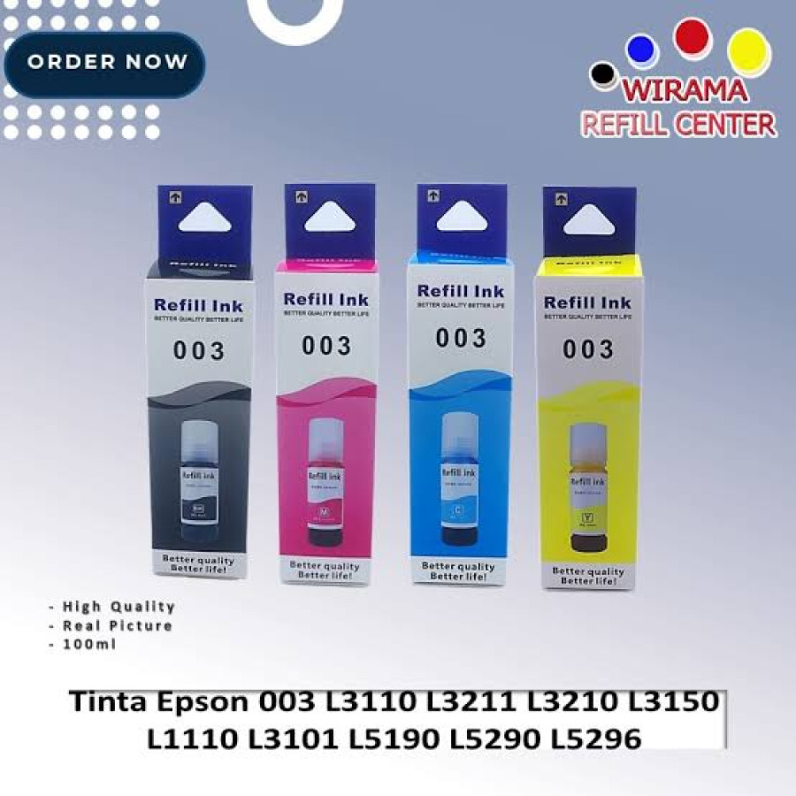 Tinta Premium Ink 003 EPSON - depan