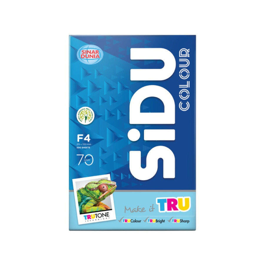 Kertas HVS F4 Warna SIDU