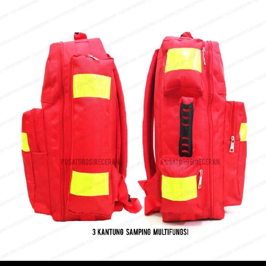 TAS P3K MEDIS BORDIR CUSTOM - depan