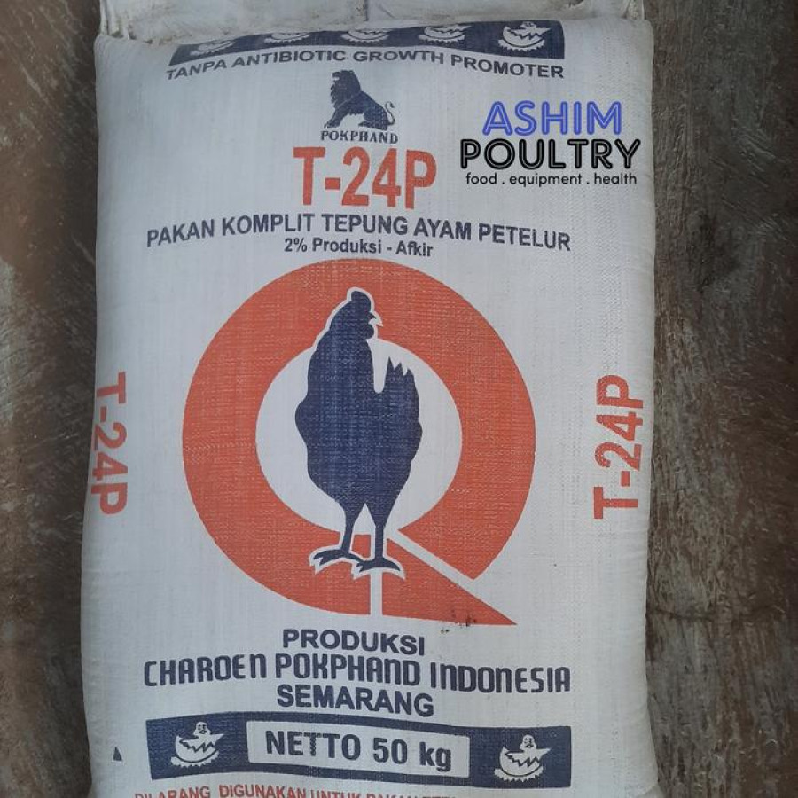 PAKAN KOMPLIT AYAM - CHAROEN POKPHAND T-24P - depan
