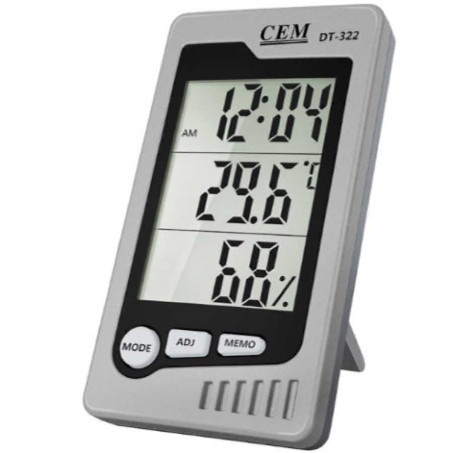 Temperature and Humidity Meter CEM DT322