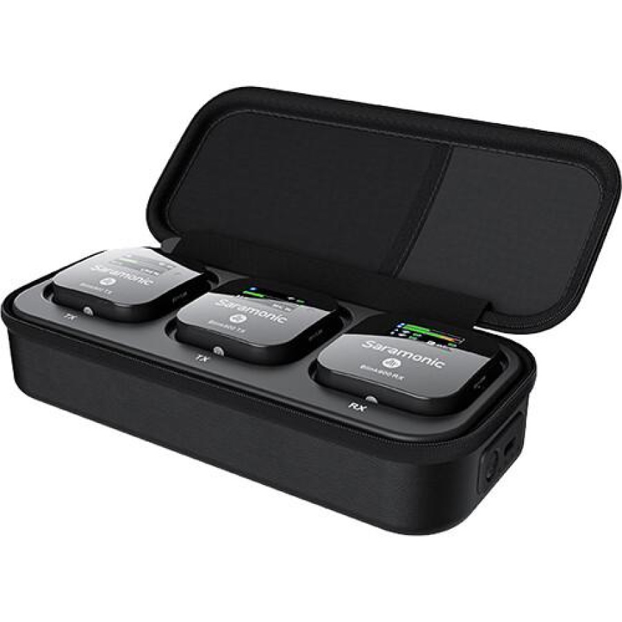 Saramonic Blink 900 B2 Dual Wireless Microphone Lavalier - samping
