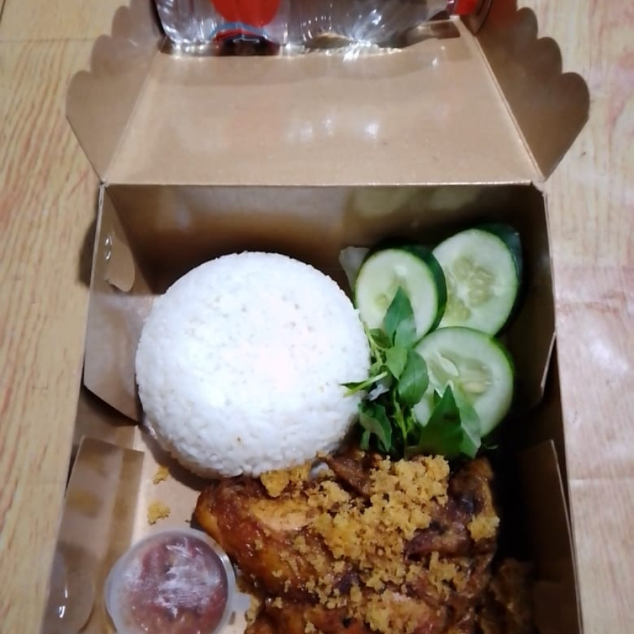 Paket Nasi Kotak Ayam Kremes - Ayam Kampung - utama
