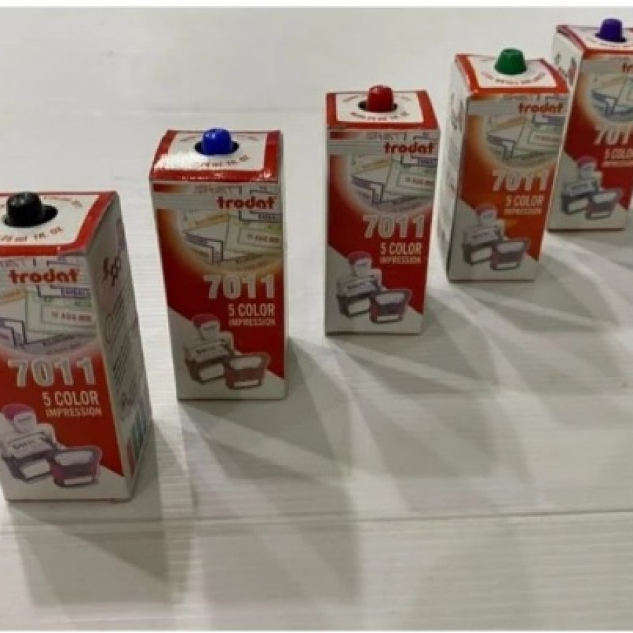 Tinta Stempel Trodat 7011 25ml Original - depan