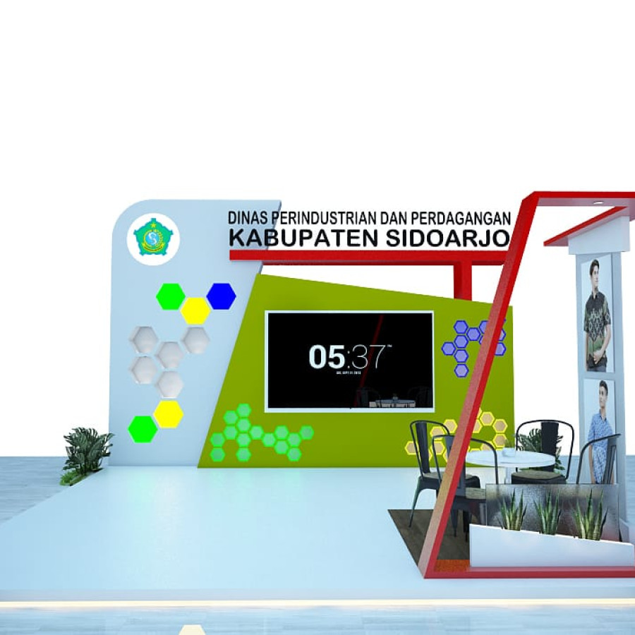 Special Design Booth - Large (6 x 6) - depan