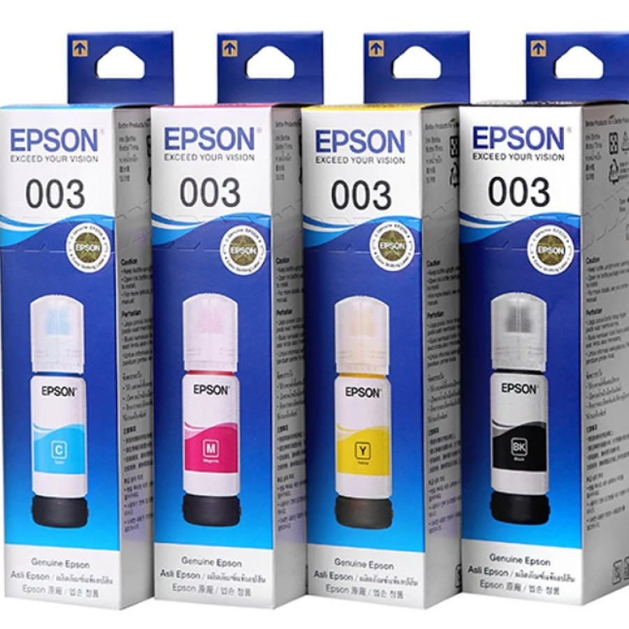 Tinta Printer Epson 003 Warna - depan