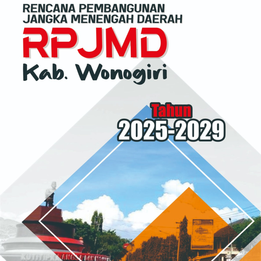 Cetak Cover RPJMD Ketebalan 4-6 Cm