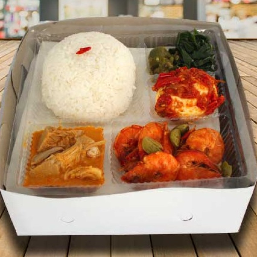 Paket Nasi Dus - samping