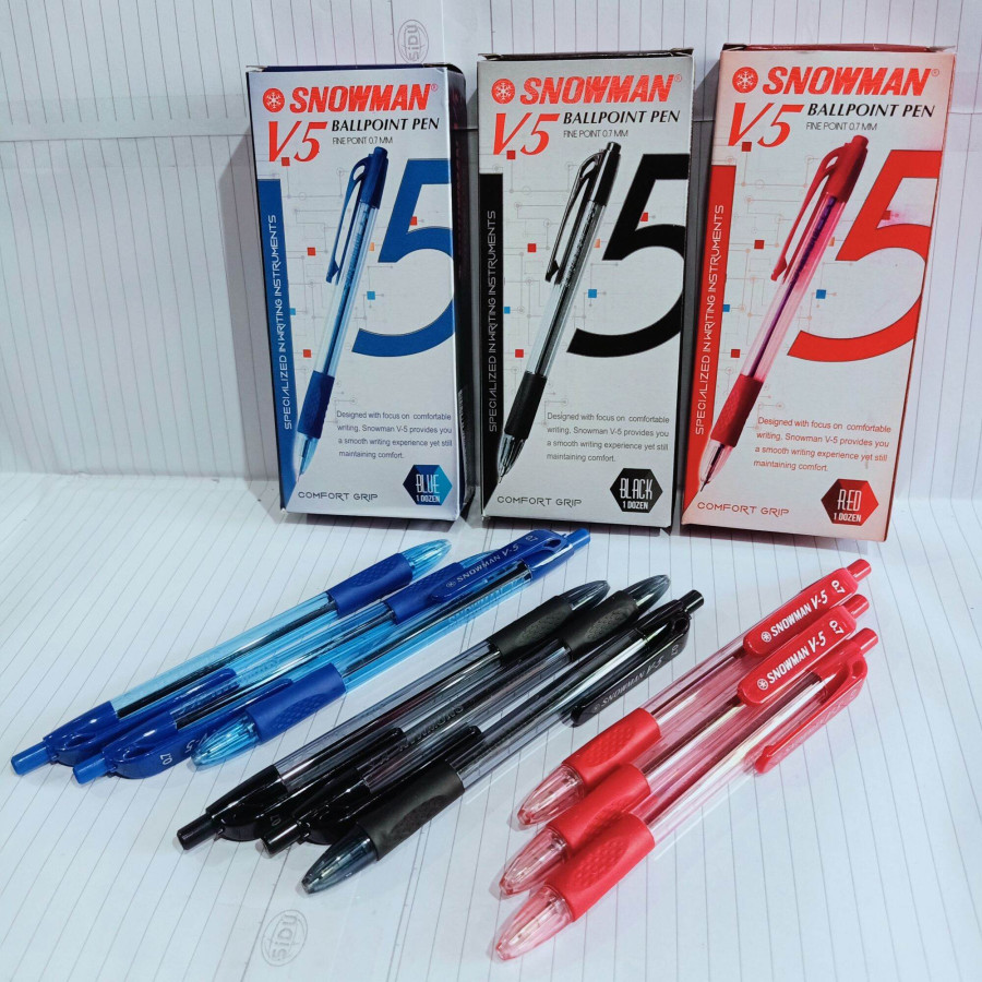 Ballpoint V5 0.7mm Snowman