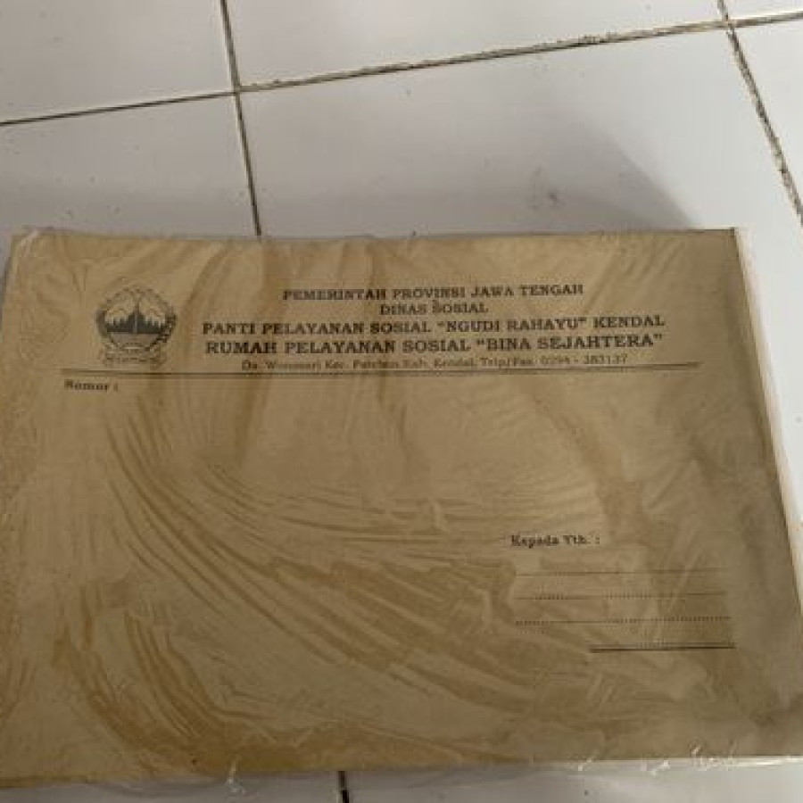 Amplop surat kop dinas besar