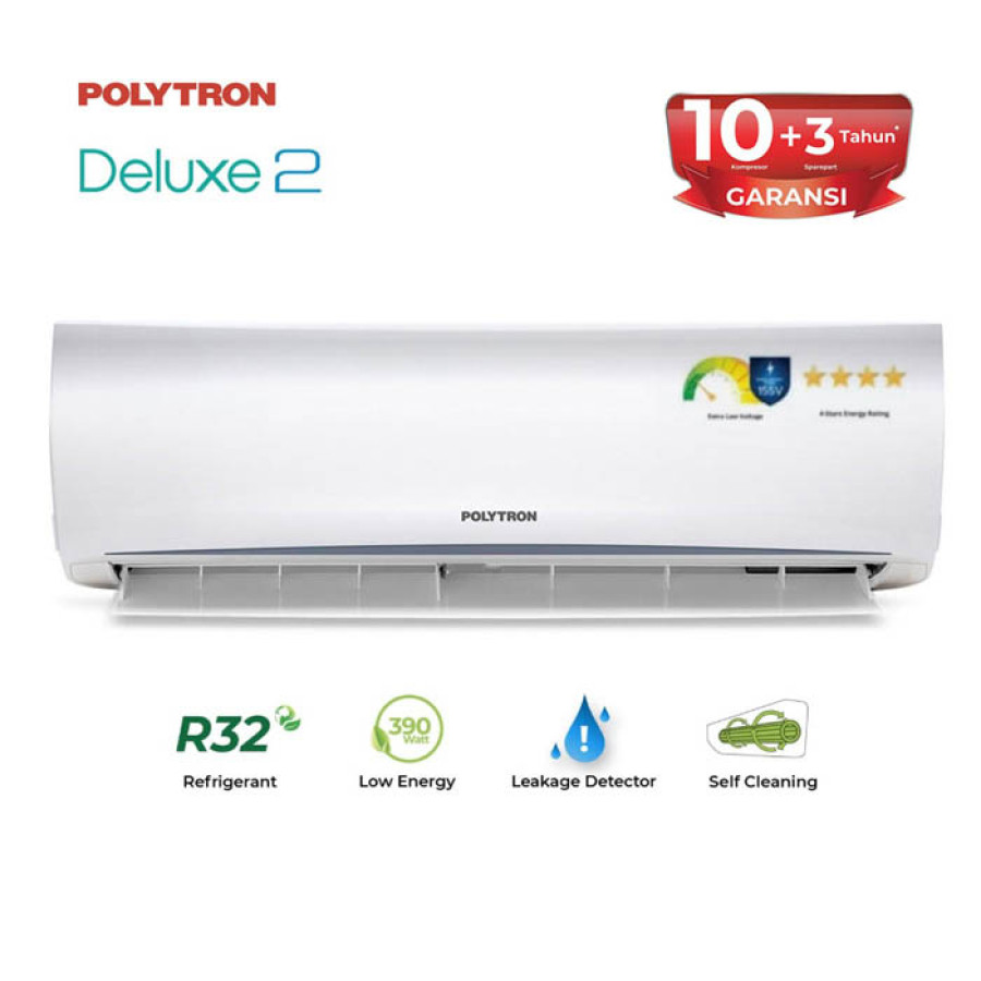 AC Split 2 PK Polytron PAC18VH - depan