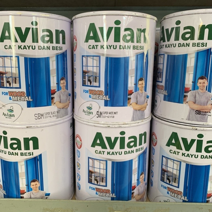CAT KAYU DAN BESI AVIAN 1 LITER