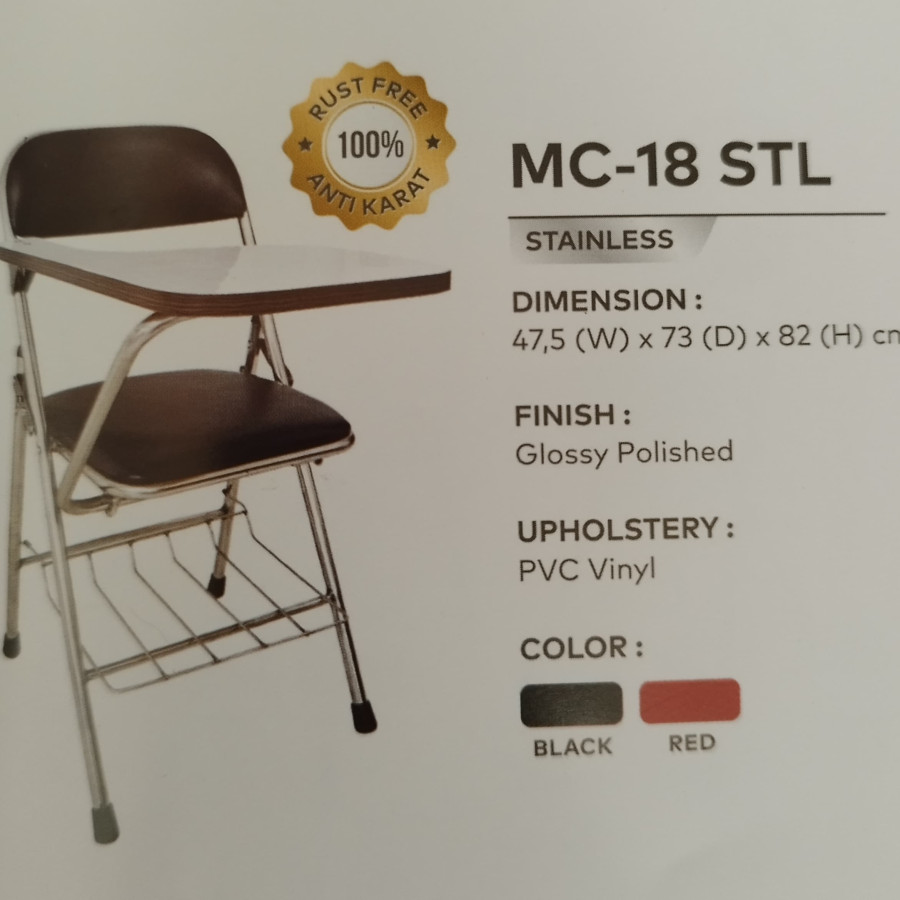 Kursi Lipat MC-18 STL NEW STAR - depan