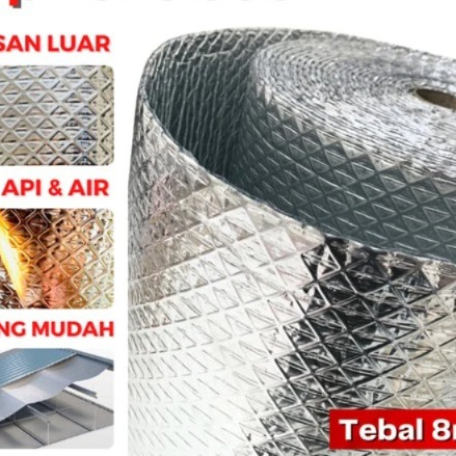 Aluminium Foil 8Mm Peredam Panas Atap