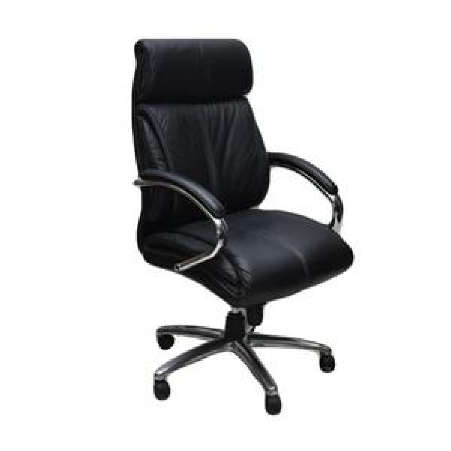 Kursi Kantor Sandaran Tinggi - Hitam (ulyses)