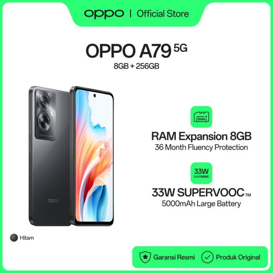 OPPO A79 5G 8GB/256GB - utama
