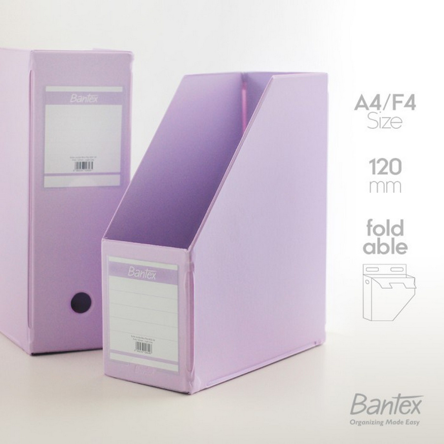 Rak Majalah Jumbo Bantex Magazine File Ukuran Folio, Kapasitas 12cm - detail