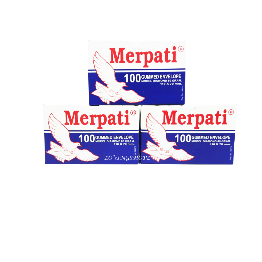 Amplop Merpati Ukuran 110 x 70