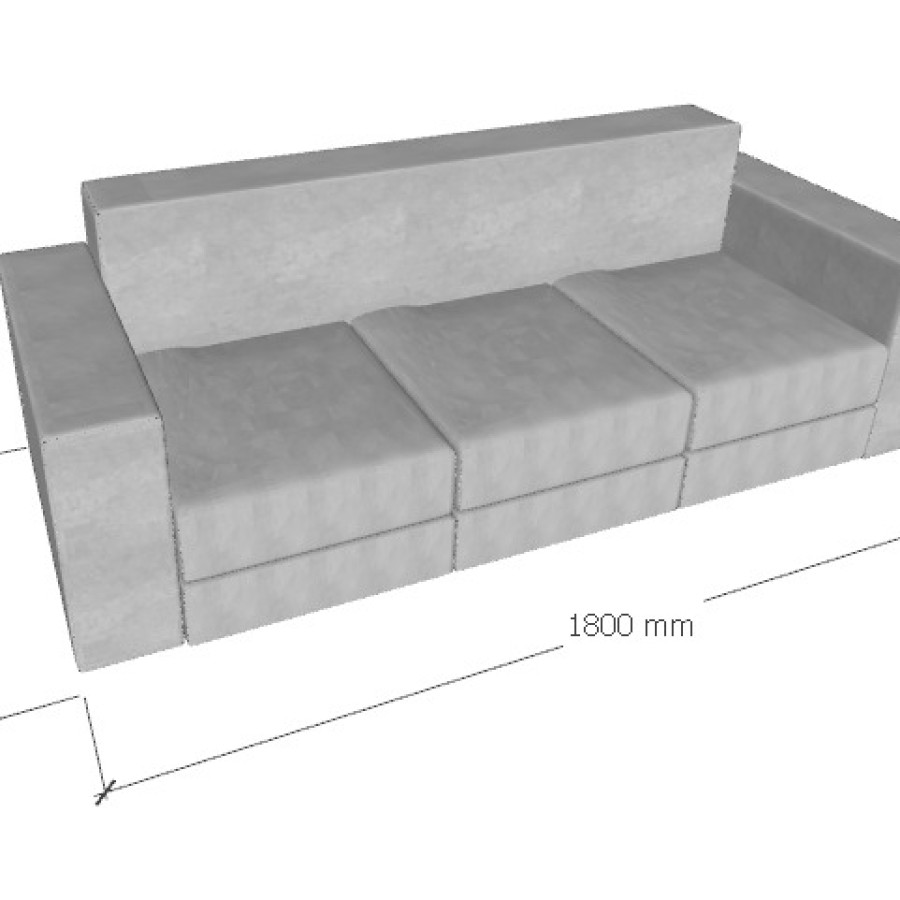 KURSI TAMU BINFAT - 3 SEATER