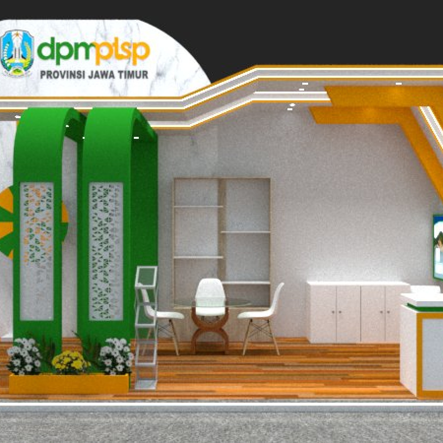 Stand Pameran - depan