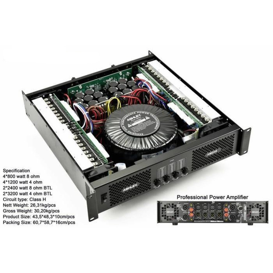 POWER AMPLIFIER 4CH