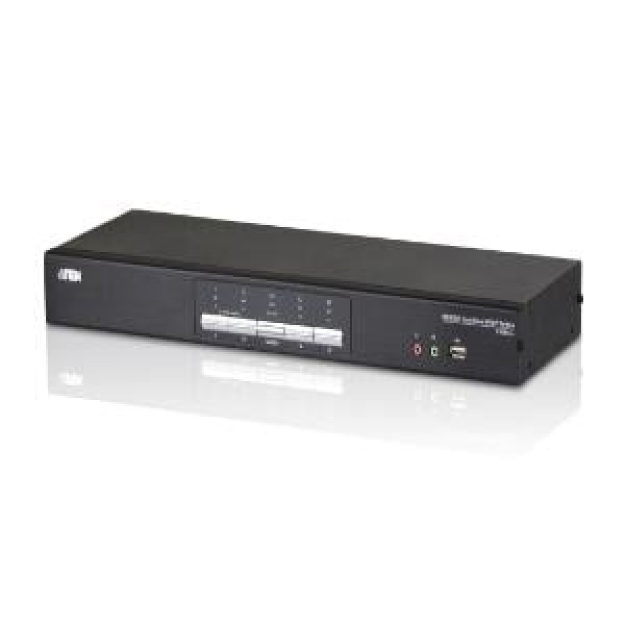 ATEN 4-Port USB DVI Dual Link Dual Display/Audio KVMP Switch CS1644A
