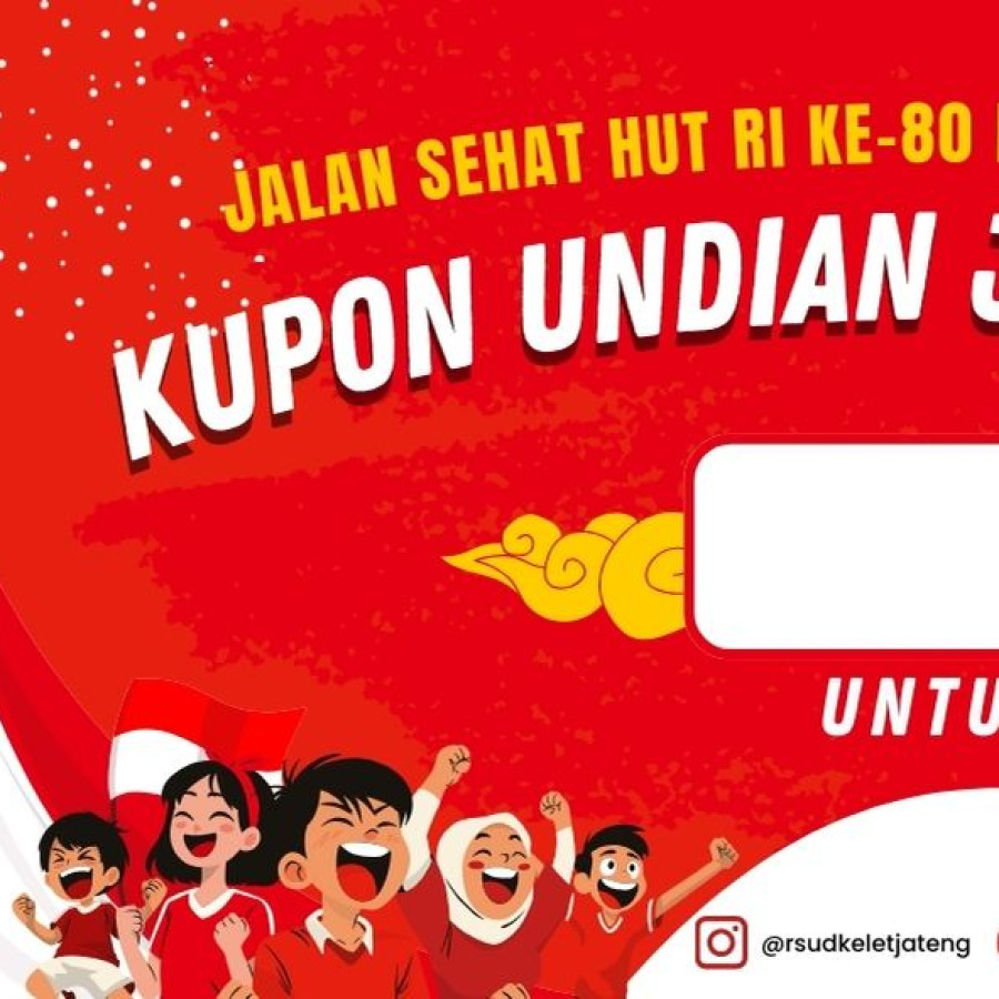 Kupon Jalan Sehat HUT RI
