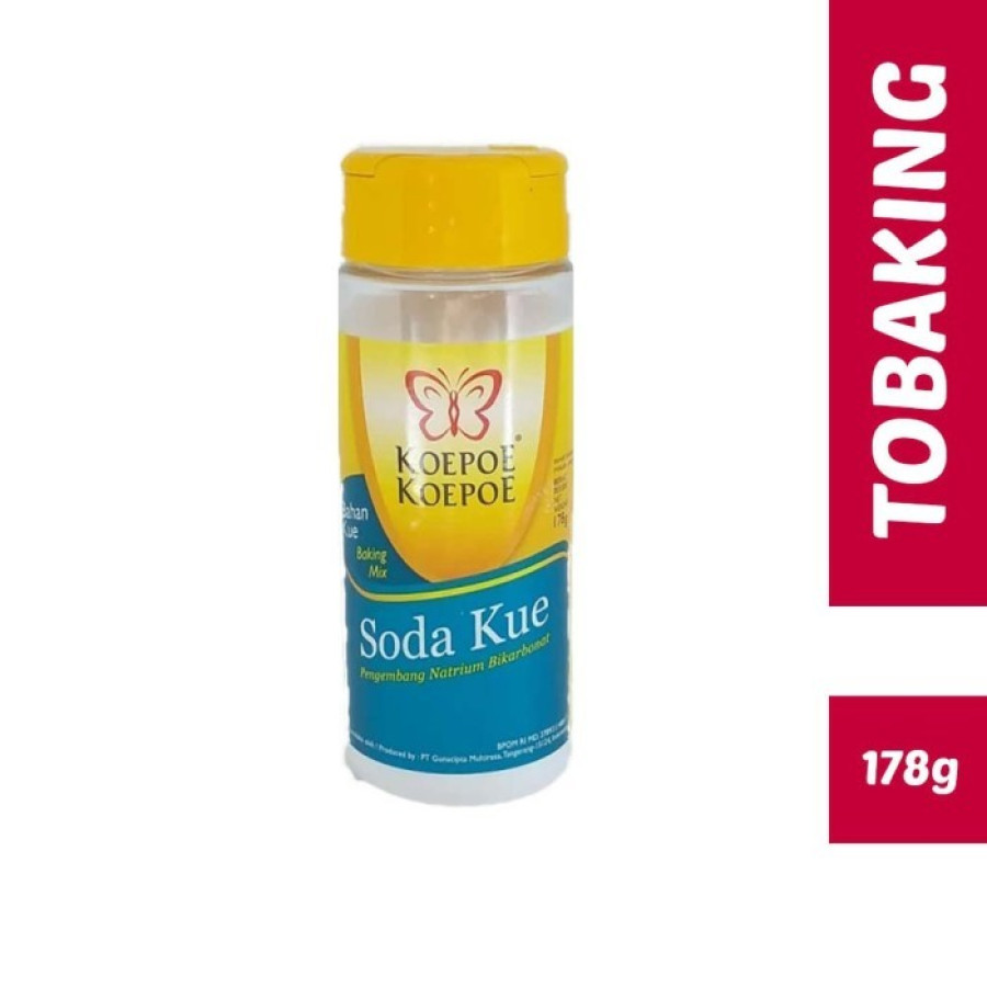 Soda kue Soda Kue Baking Koepoe 178gr Botol Besar