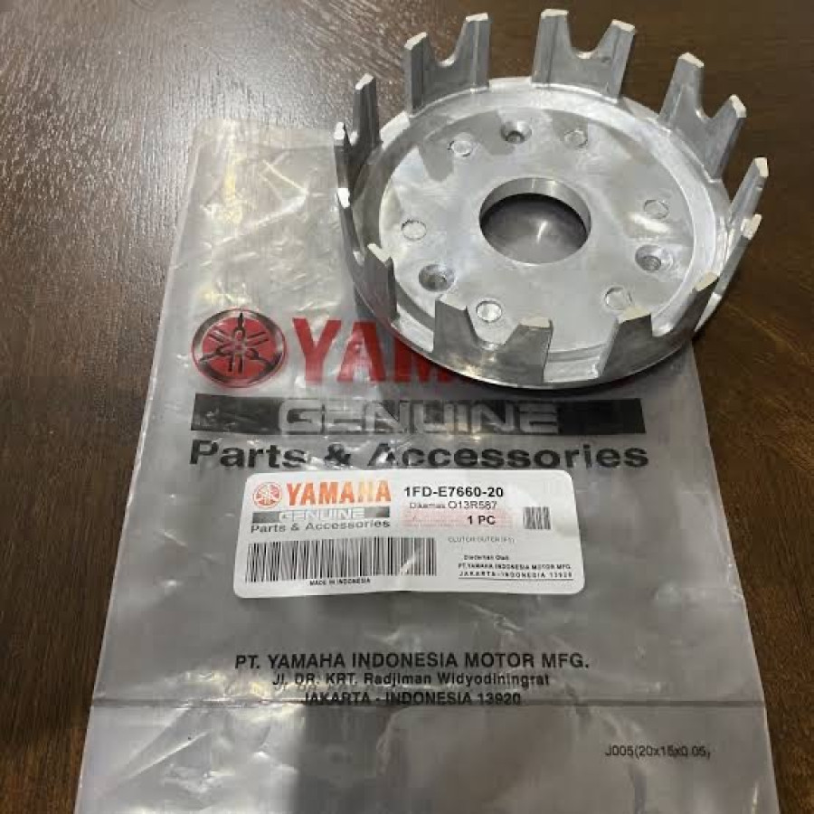 Rumah Kopling Ganda Assy MOTOR YAMAHA JUPITER-Z 18T / CRYPTON - detail