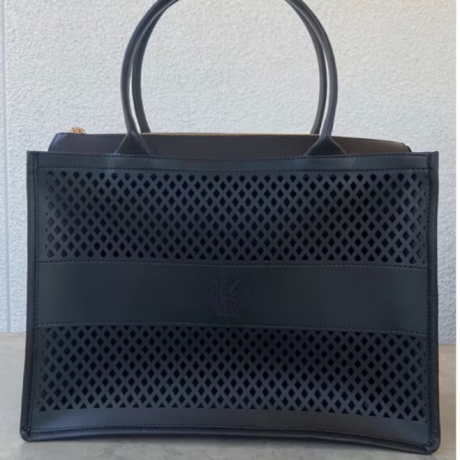 Totebag Kulit Sintetis Custom - samping
