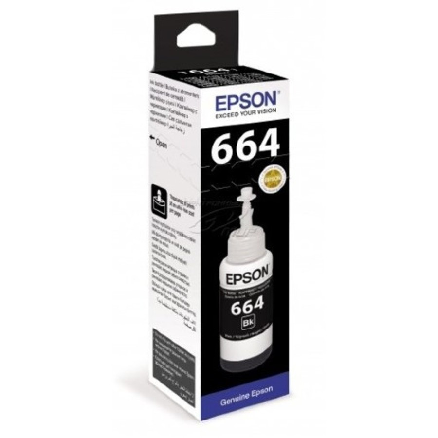 Tinta Epson T664 Black