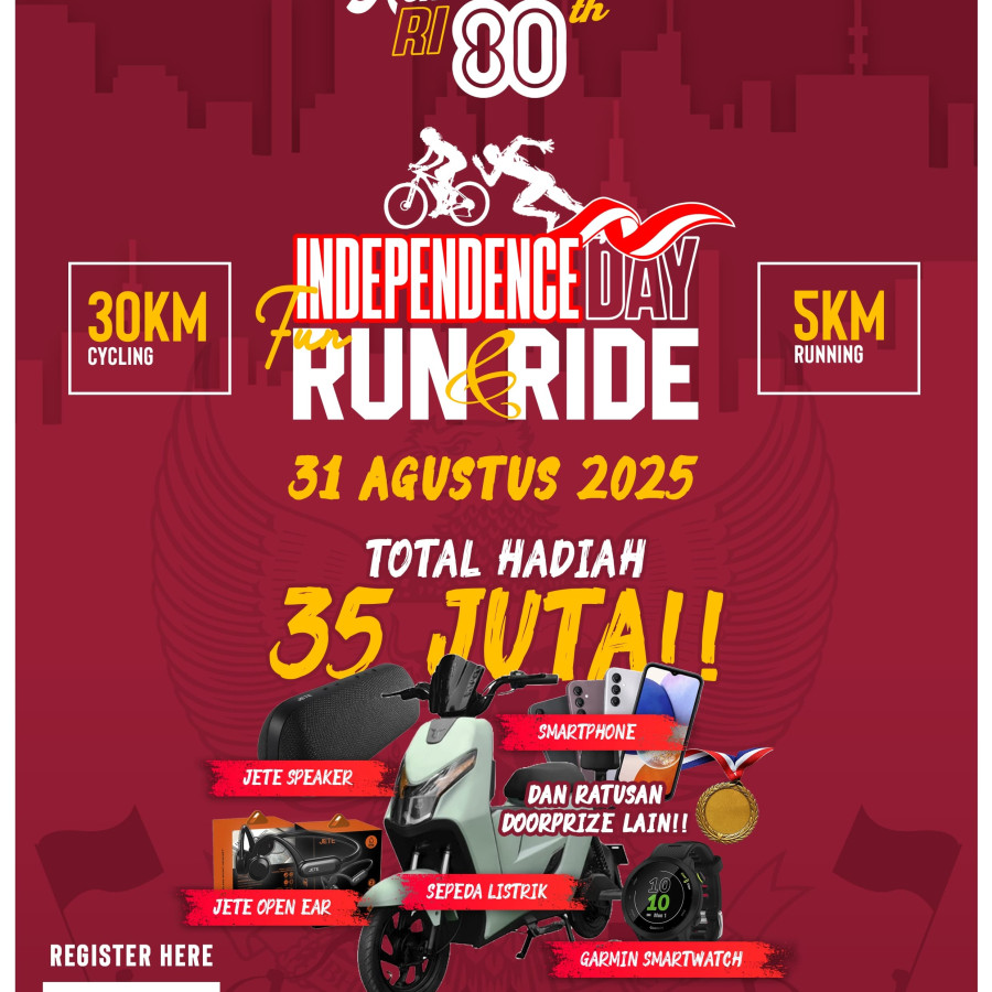 Event Out Door Fun Run dan Fun Bike - utama