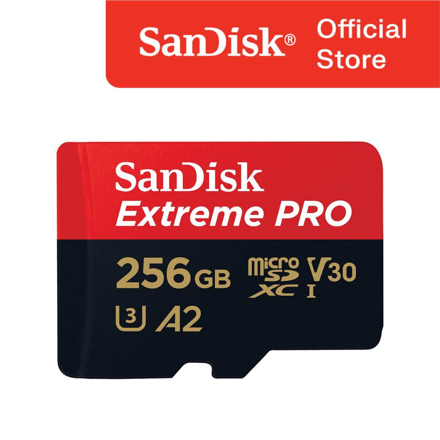 SanDisk Extreme Pro microSDXC 256GB - detail