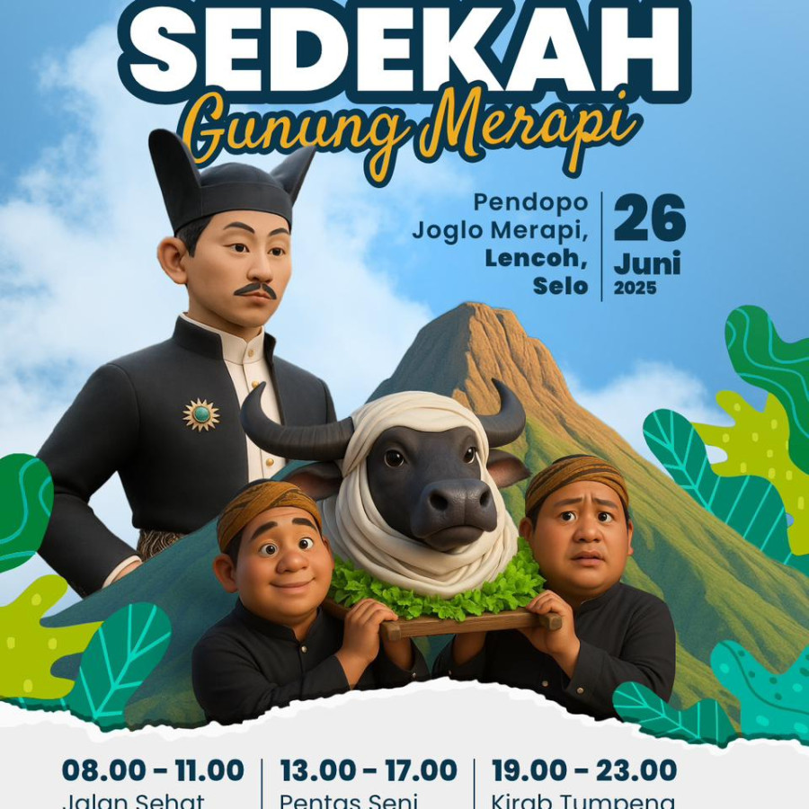 SEDEKAH GUNUNG MERAPI