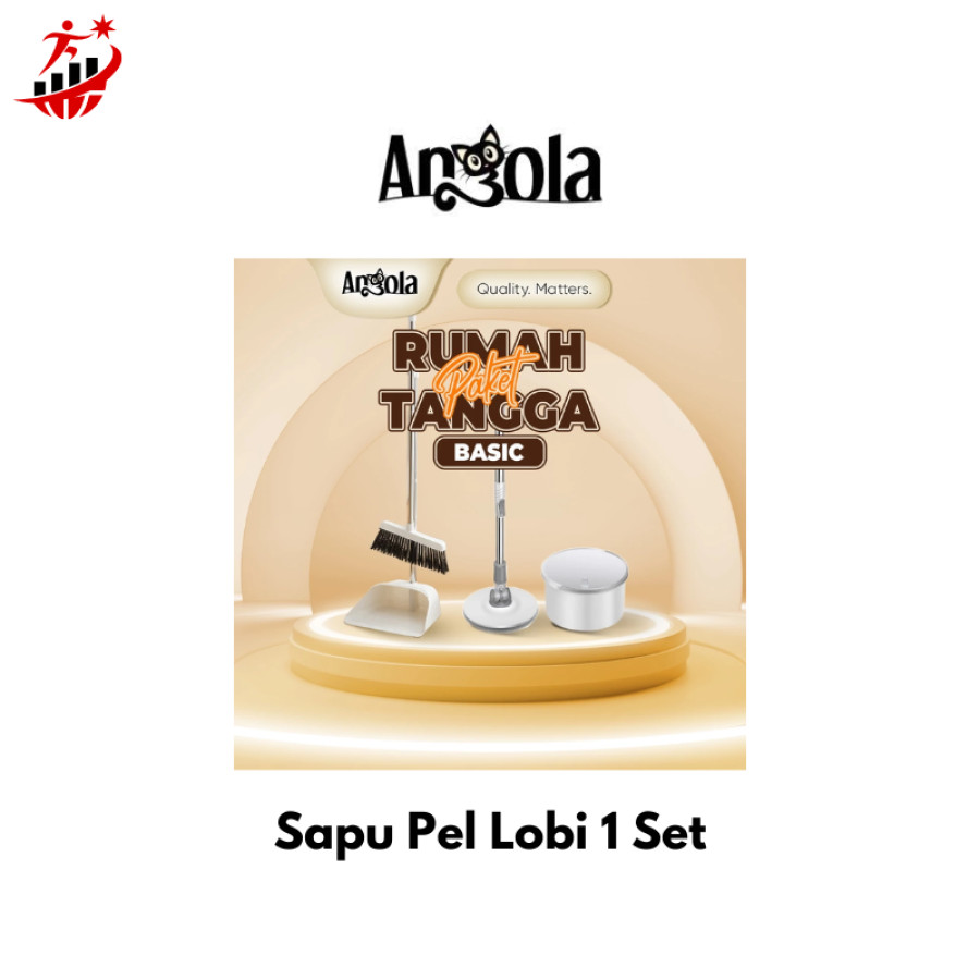 Sapu Pel Lobi 1 Set - utama